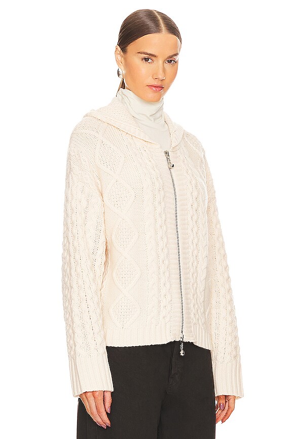 view 2 of 4 Dakota Zip Sweater in Cream