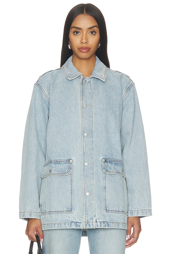 view 1 of 5 Barn Jacket in Vintage Blue
