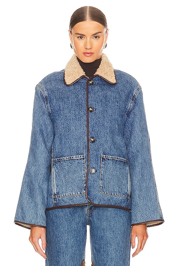 view 2 of 5 BLOUSON TOWNES in Classic Blue