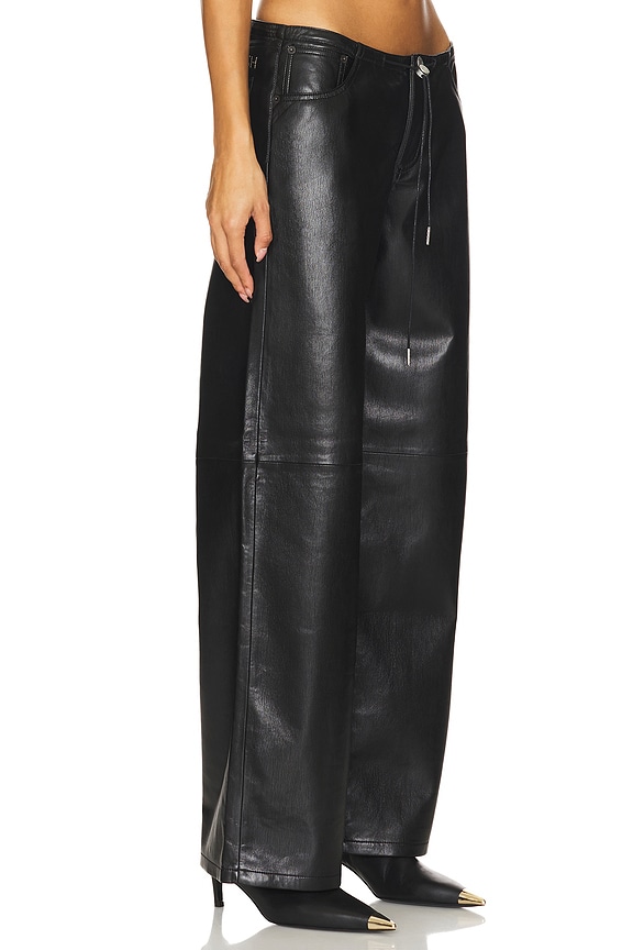view 2 of 6 COOL 바지 in Black Leather