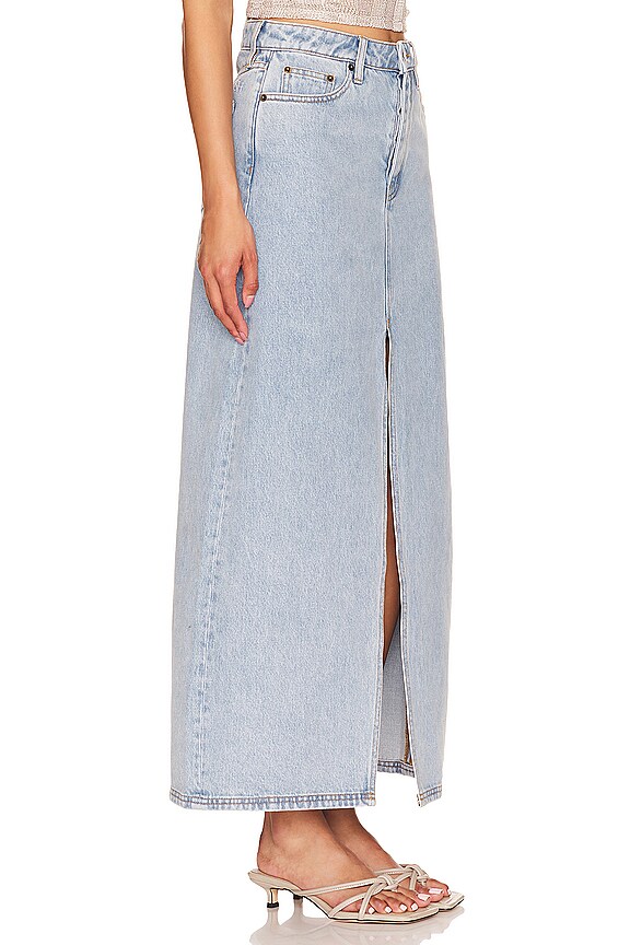 view 2 of 4 Lima Skirt in Vintage Blue