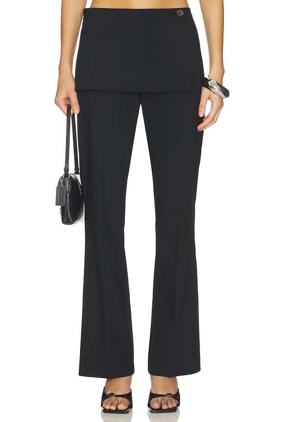view 1 of 6 PANTALÓN MULBERRY in Black