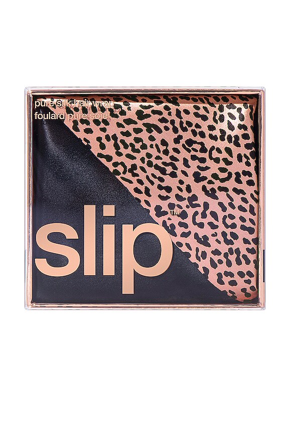 view 2 of 3 ENVELOPPEMENT CHEVEUX HAIR WRAP in Wild Leopard