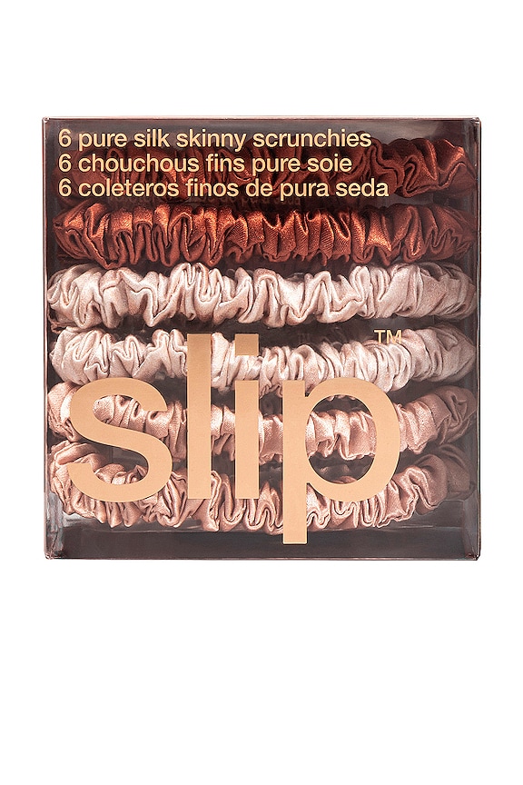 view 2 of 2 LOT D'ATTACHES-CHEVEUX PURE SILK in Desert Rose