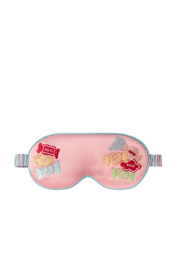 view 2 of 6 Pure Silk Contour Sleep Mask in Besties