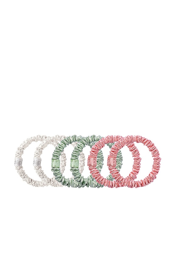 view 2 of 5 Skinny Scrunchies Set Of 6 in Bellerose