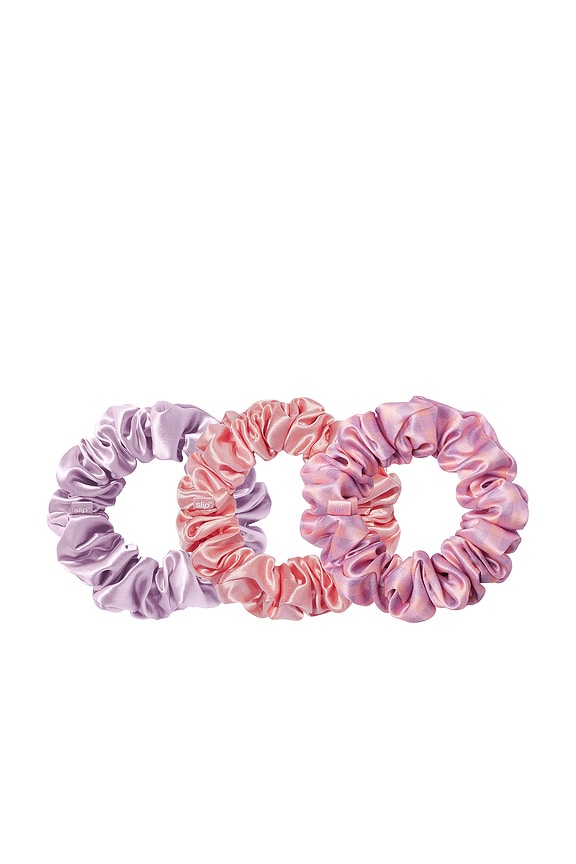 view 2 of 4 COLETEROS LARGE SKINNY SCRUNCHIES in Belleflower