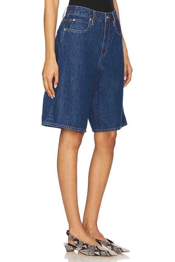 view 2 of 6 Baggy Short in Willow Blue