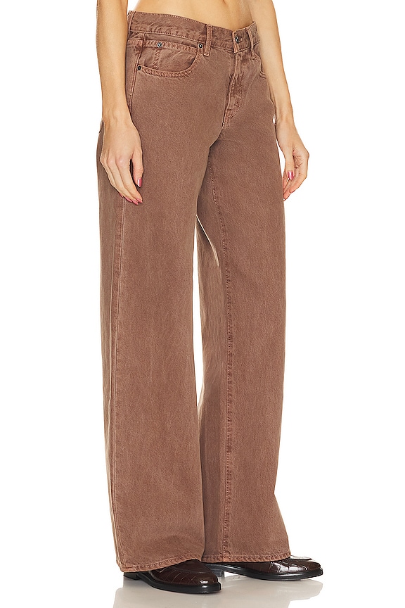 view 2 of 4 Mica Wide Leg Jean in Brick