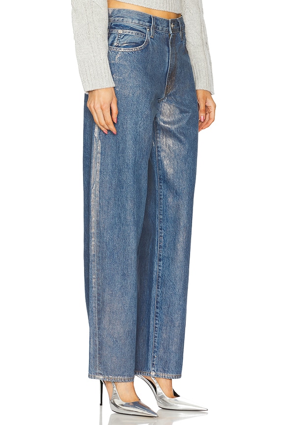 view 2 of 6 Devon High Rise Jeans in Silver Lining