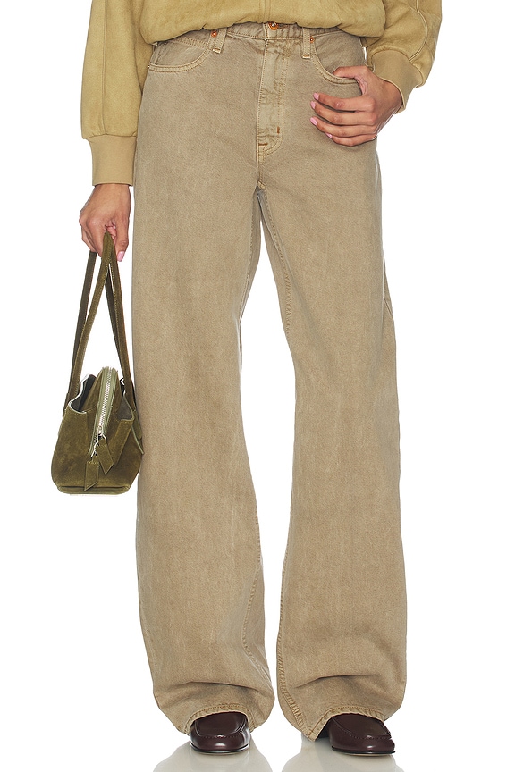 view 1 of 7 Cassie High Rise Relaxed Jeans in Driftwood Brown