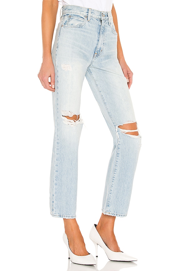 view 2 of 4 London High Rise Straight Ankle in Heartbreak Hotel