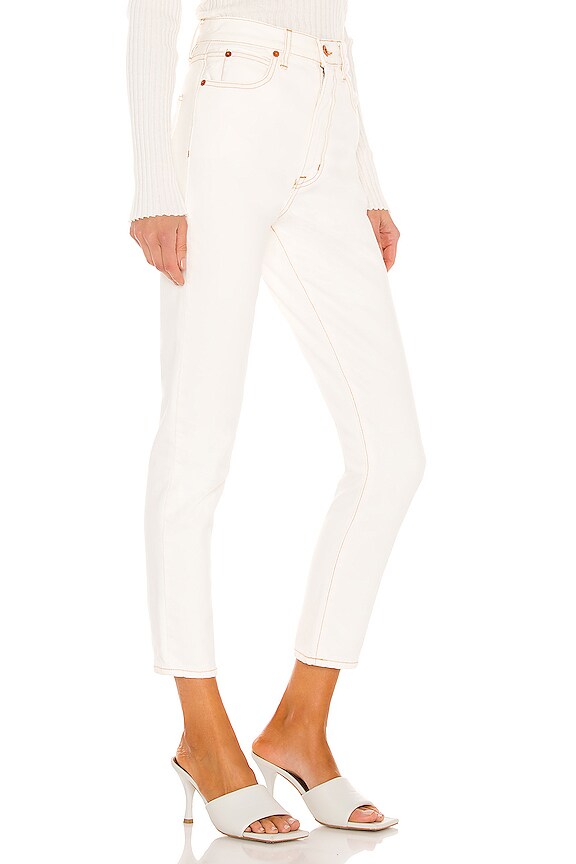 view 2 of 4 JEAN TAILLE HAUTE BEATNIK in Ivory