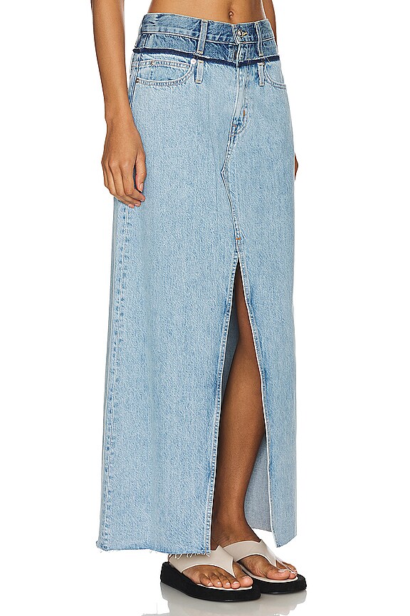 view 2 of 4 Re-work Dallas Midi Skirt in Twin Valley