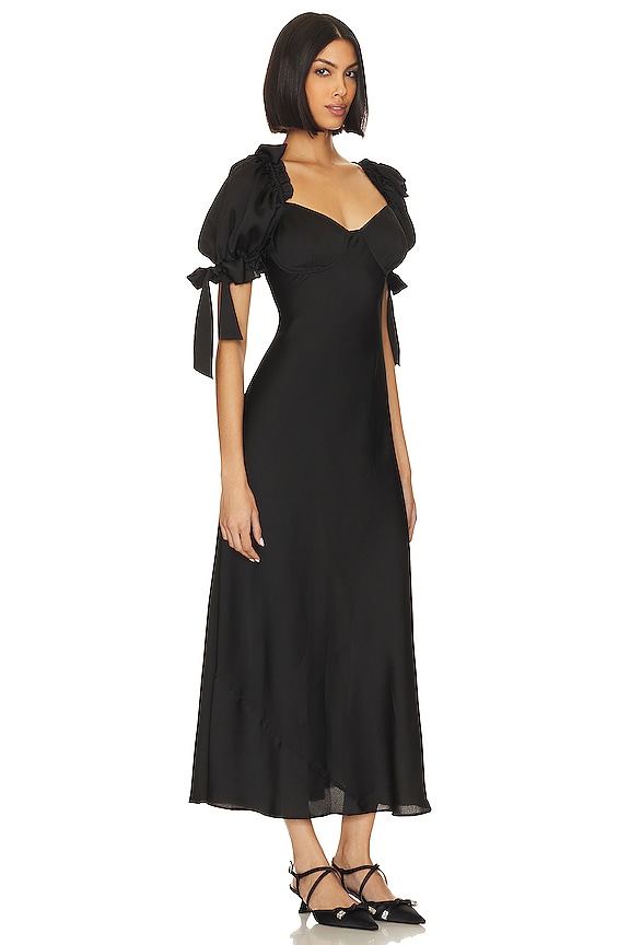 view 2 of 3 ROBE POET'S NIGHTIE in Caviar