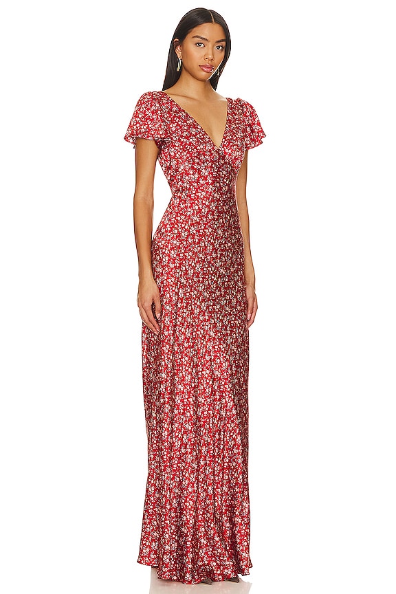 view 2 of 3 ROBE CARACO THE FLUTTER in Jam Cake