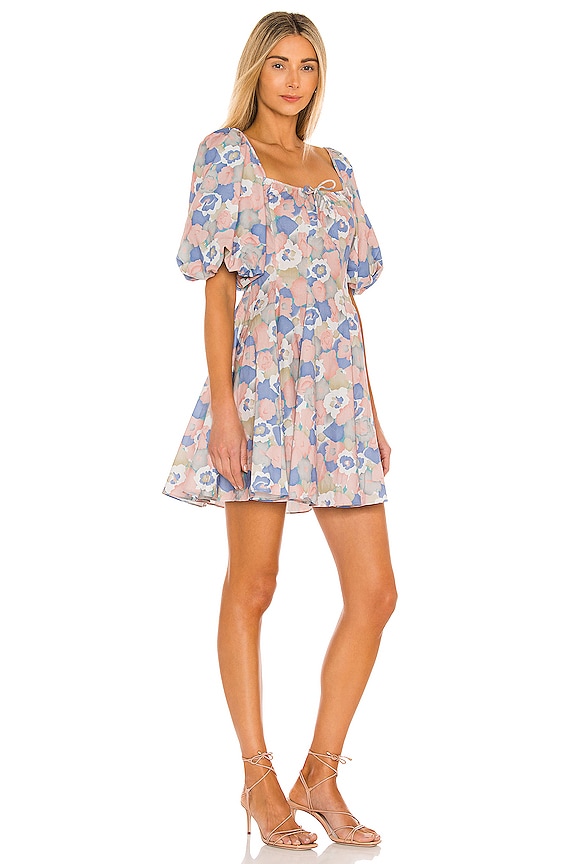 view 2 of 3 The Rococo Dress in Poppy