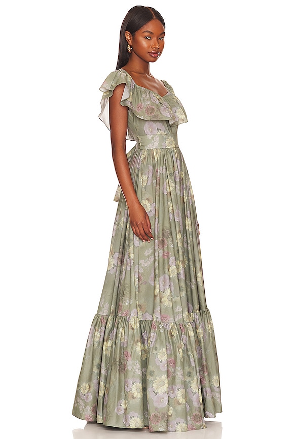 view 2 of 3 ROBE ROMANCE in Chalk Dust Floral