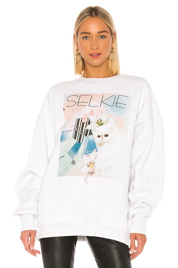 view 1 of 4 The Dream Sweater in 80's Selkie Print