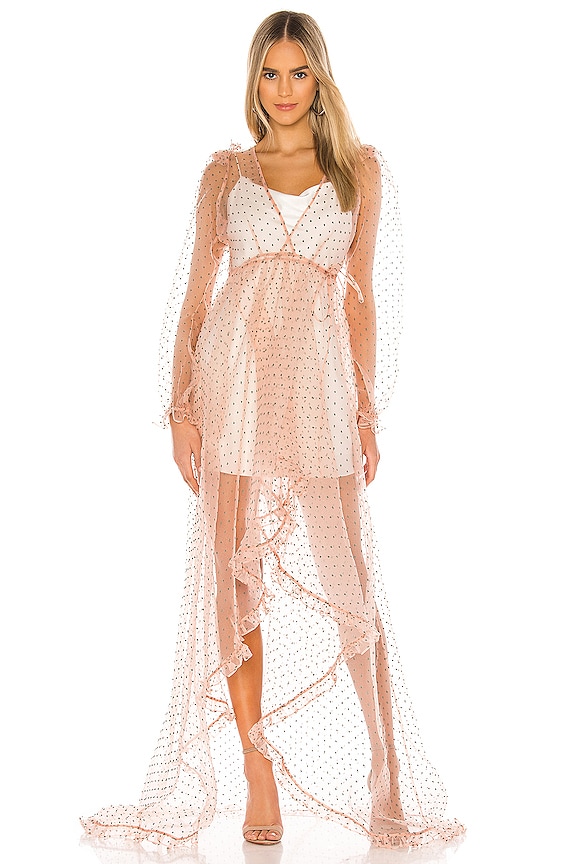 view 2 of 5 The Morningglory Kimono Dress in Raphaelite Sprinkle