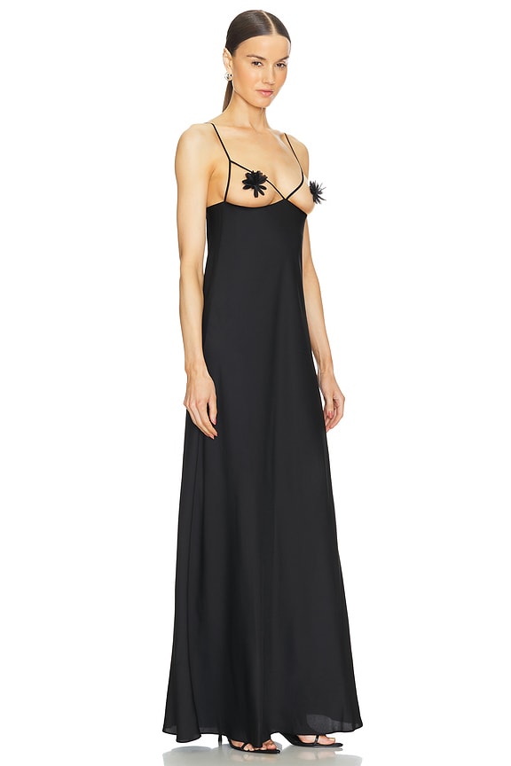 view 2 of 3 Eleanor Maxi Dress in Midnight Black