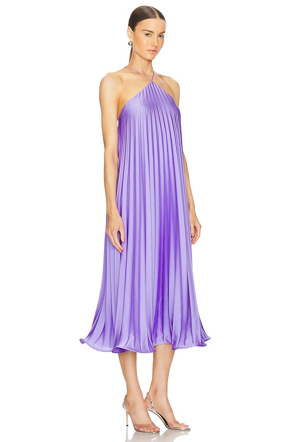 view 2 of 3 Ruby Midi Dress in Amethyst Violet