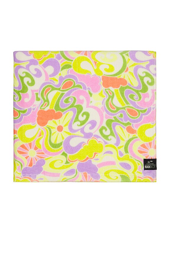 view 2 of 3 PSYCHEDELIC SUNSHINE 비치타올 in 