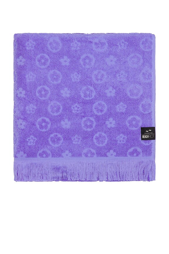 view 2 of 3 SERVIETTE DE PLAGE WAVY FLORAL in 