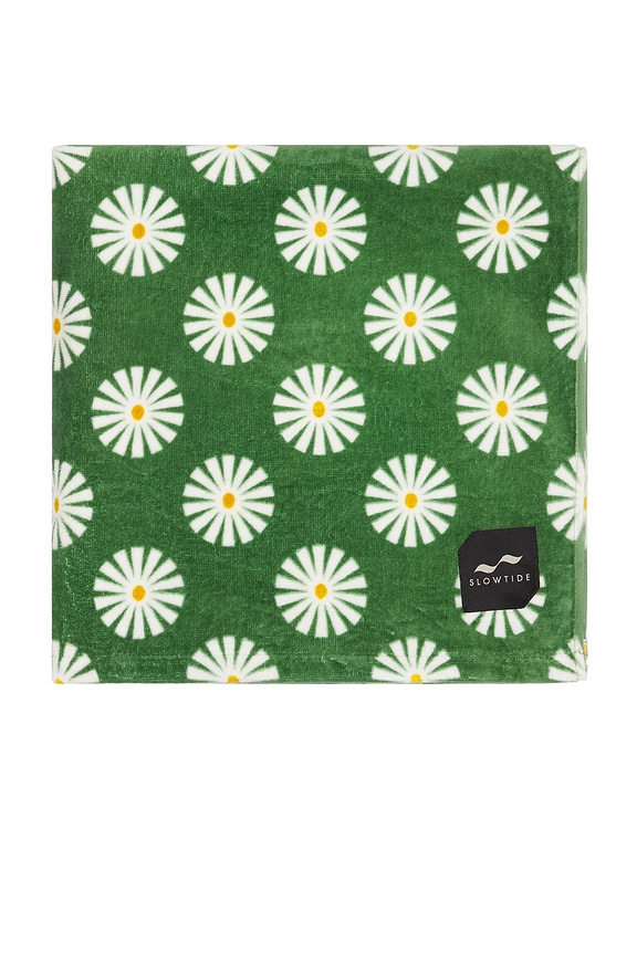 view 2 of 3 SERVIETTE DE PLAGE SUN DAZED BEACH TOWEL in Green