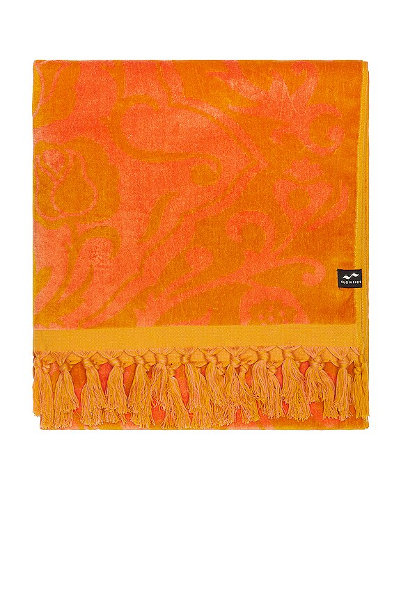 view 2 of 3 Rosie Premium Woven Towel in 