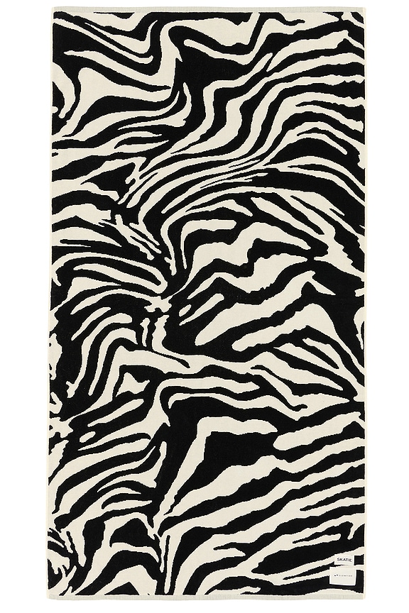 view 1 of 3 TOALLA SKATIE ZEBRA TOWEL in Black
