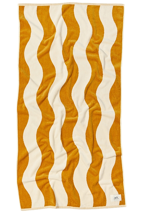 view 1 of 4 SERVIETTE STRIPE TOWEL in Brush