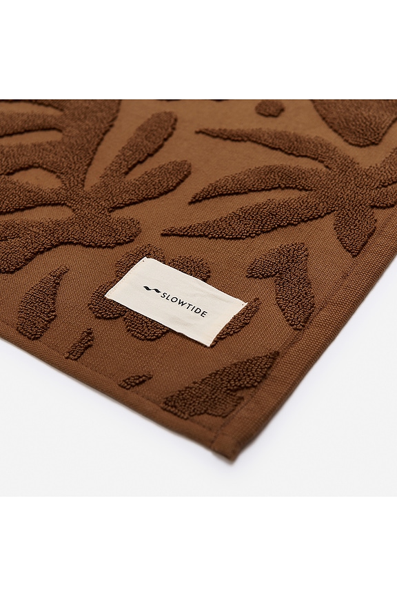 view 2 of 4 Sunny Sculpted Bath Mat in Toast