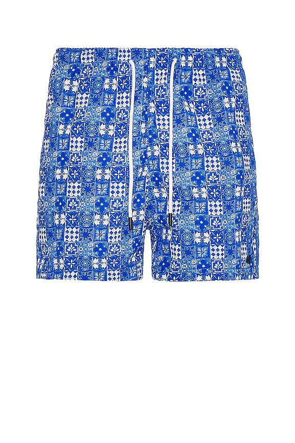 Solid & Striped The Classic Swim Shorts in Tile Print | REVOLVE