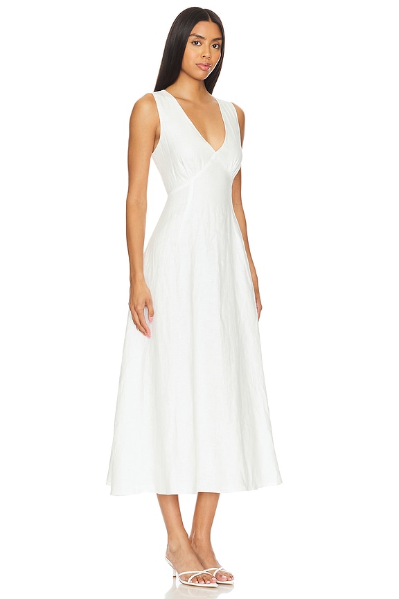 view 2 of 3 BECKY 원피스 in Optic White