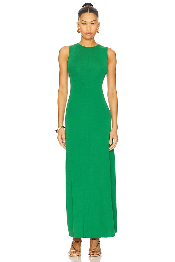 view 1 of 3 The Lucerne Dress in Tennis Green