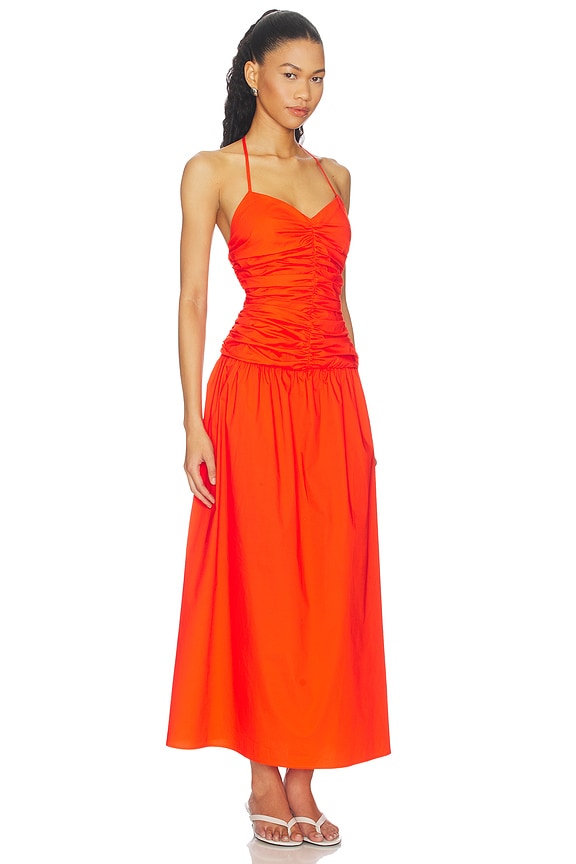 view 2 of 3 VESTIDO THE ADINA in Habanero