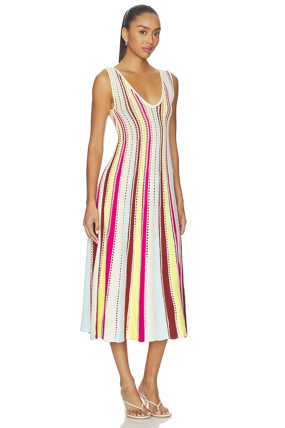view 2 of 3 VESTIDO THE VELMIRA in Symi Stripe