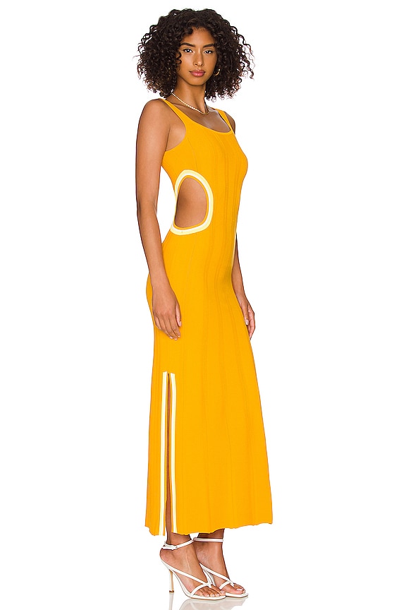 view 2 of 3 The Lola Maxi Dress in Butterscotch