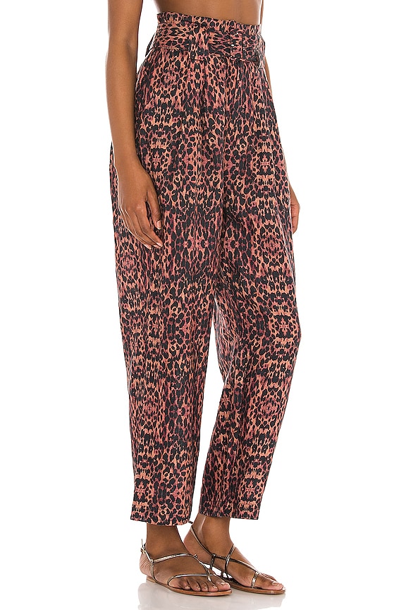 view 2 of 4 PANTALÓN TALIA in Leopard Print