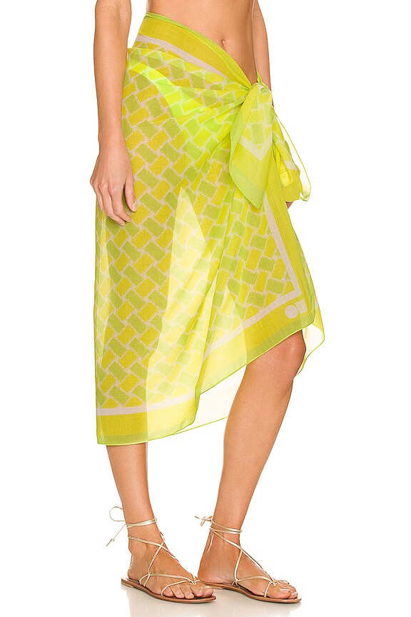 view 2 of 4 Pareo in Pineapple Tile