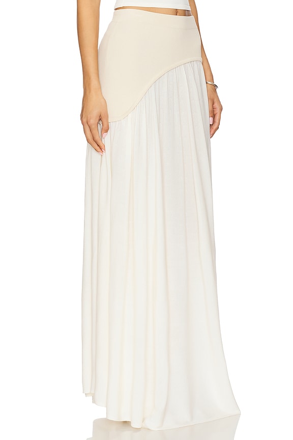 view 2 of 6 The Soglio Skirt in Brule & Khaki