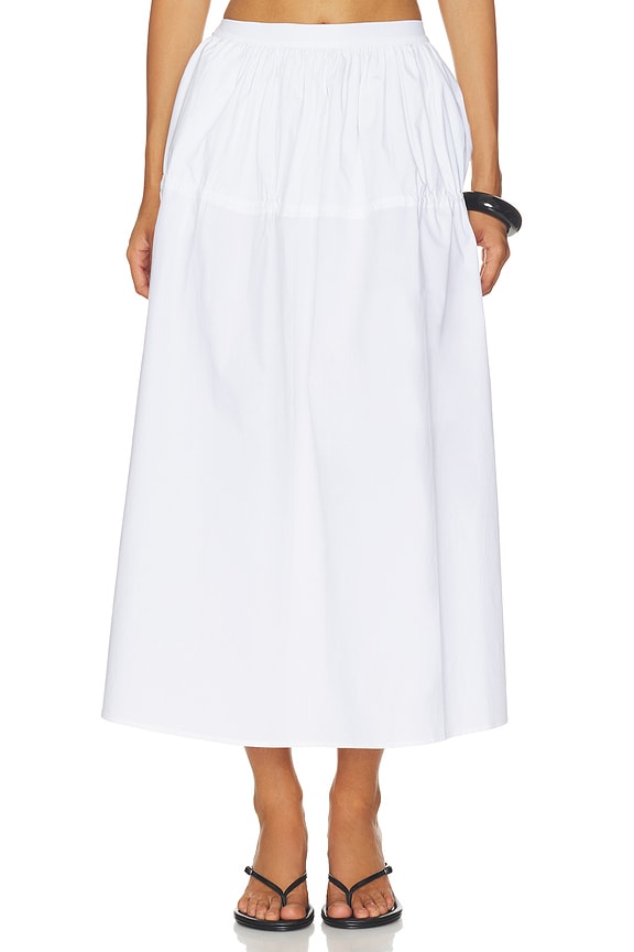 view 1 of 6 The Ivy Skirt in Optic White