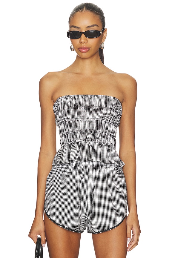 view 2 of 6 The Delilah Top in Noir