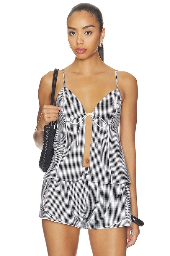 view 1 of 5 The Eleni Top in Noir