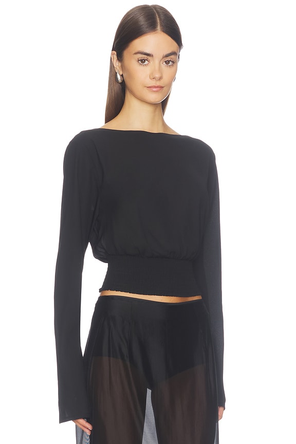 view 2 of 4 The Ace Top in Noir