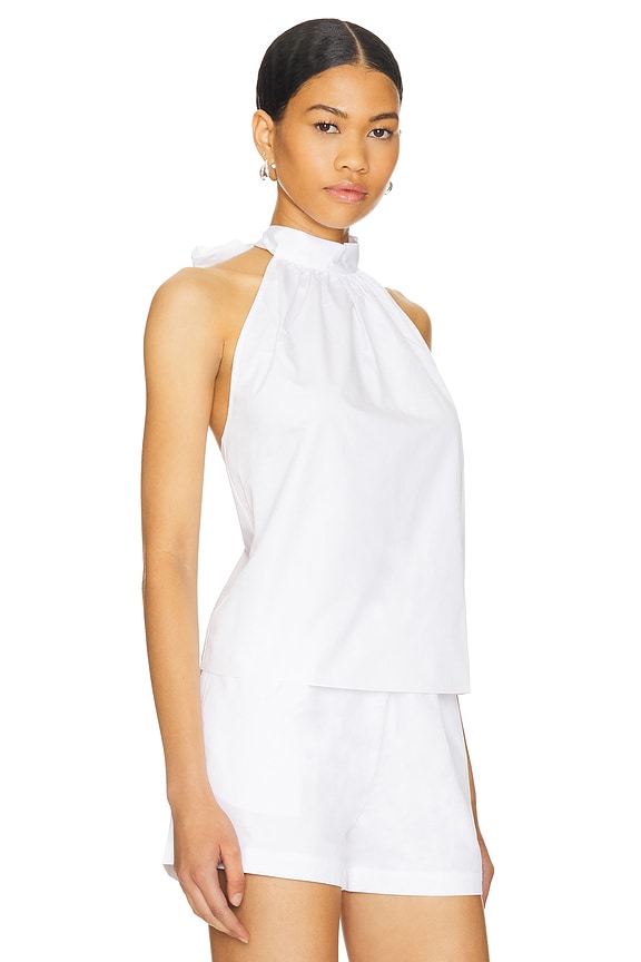 view 2 of 4 The Barbara Top in Optic White