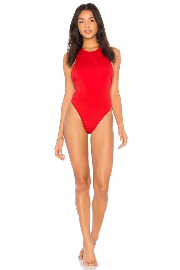 view 2 of 4 MAILLOT DE BAIN 1 PIÈCE THE ENIKO in Red