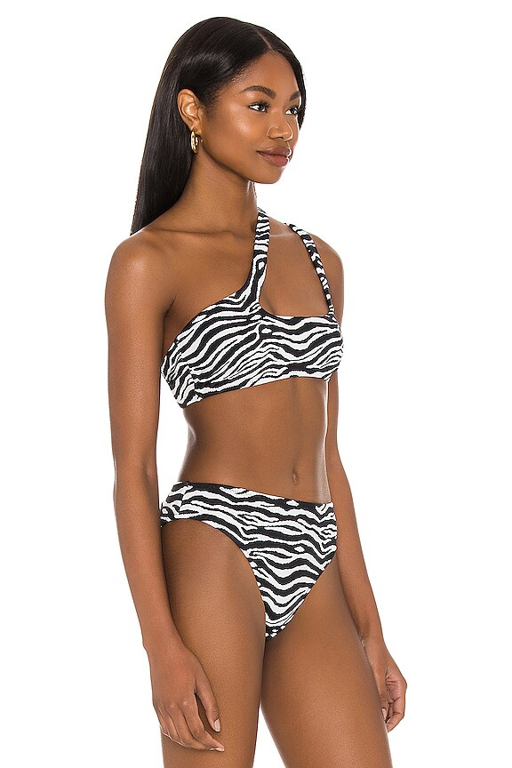 view 2 of 4 Brody Bikini Top in Blackout & Marshmallow