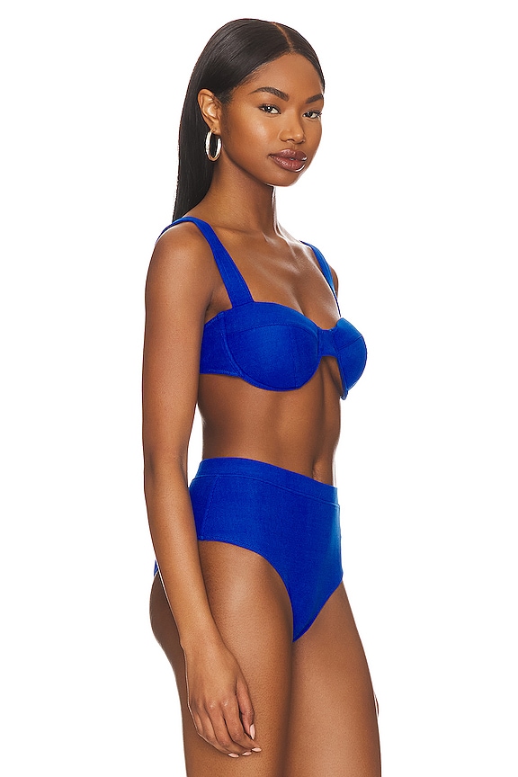 view 2 of 4 HAUT DE MAILLOT DE BAIN LILO in Azure